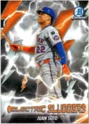 Juan Soto #ES-7 Electric Sluggers 2026 Bowman