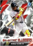 Ronald Acuña Jr. #ES-8 Electric Sluggers 2026 Bowman