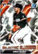 Samuel Basallo #ES-10 Electric Sluggers Rookie Card 2026 Bowman