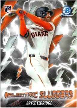 Bryce Eldridge #ES-11 Electric Sluggers Rookie Card 2026 Bowman
