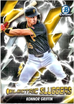 Konnor Griffin #ES-17 Electric Sluggers 2026 Bowman