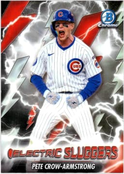 Pete Crow-Armstrong #ES-24 Electric Sluggers 2026 Bowman