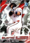 Mike Trout #ES-25 Electric Sluggers 2026 Bowman