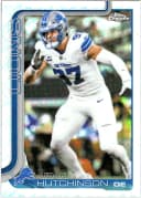 Aidan Hutchinson #104 Topps Foil Parallel 2025 Topps Chrome Football