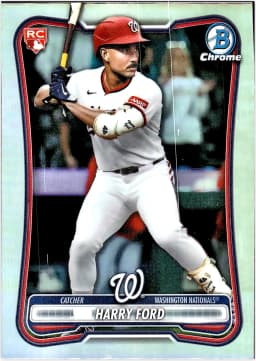 Harry Ford #84 Red Rookie Rookie Card 2026 Bowman