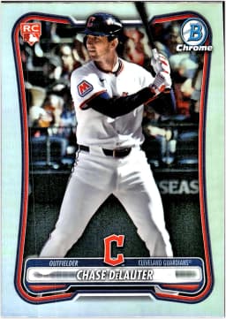 Chase DeLauter #37 Red Rookie Rookie Card 2026 Bowman