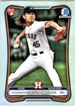Tatsuya Imai #74 Red Rookie Rookie Card 2026 Bowman
