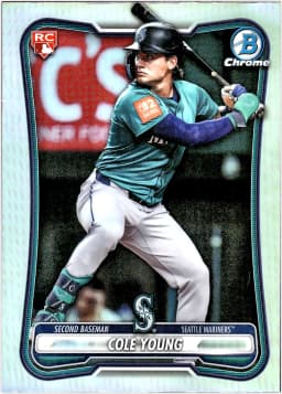 Cole Young #78 Red Rookie Rookie Card 2026 Bowman