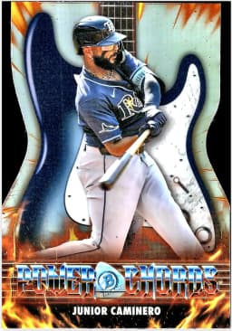Junior Caminero #PC-23 Power Chords 2026 Bowman