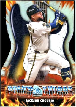 Jackson Chourio #PC-4 Power Chords 2026 Bowman