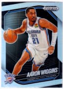 Aaron Wiggins #230 2024-25 Panini Prizm Black Silver