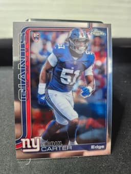 Abdul Carter #350 Rookie Card 2025 Topps Chrome Football