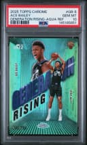 Ace Bailey #GR-5 Rookie Card 2025-26 Topps Chrome Basketball Generation Rising