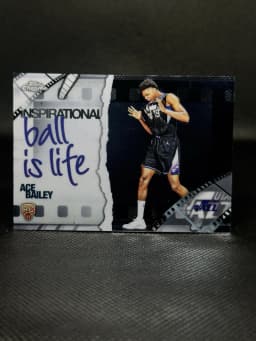 Ace Bailey #IP-20 Rookie Card 2025-26 Topps Chrome Basketball Inspirational