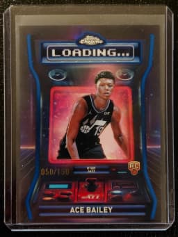 Ace Bailey #LD-14 Rookie Card 2025-26 Topps Chrome Basketball Loading