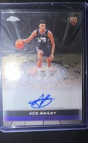 Ace Bailey #TAUR2-AB Rookie Card 2025-26 Topps Chrome Basketball Topps Autograph Issue Rookies 2