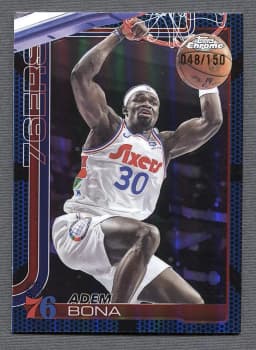 Adem Bona #183 2025-26 Topps Chrome Basketball