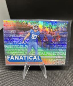 Aidan Hutchinson #FF-24 2025 Topps Chrome Football Fanatical