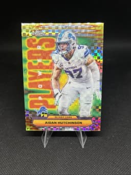 Aidan Hutchinson #PP-38 2025 Topps Chrome Football Power Players