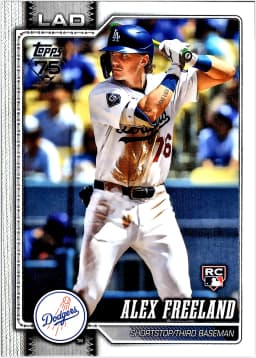 Alex Freeland #74 2026 Topps Series 1