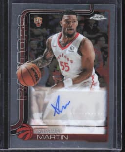 Alijah Martin #TCAR-AM Rookie Card 2025-26 Topps Chrome Basketball Topps Chrome Autographs Rookies