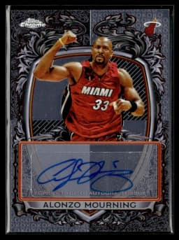 Alonzo Mourning #SS-AM 2025-26 Topps Chrome Basketball Signature Style