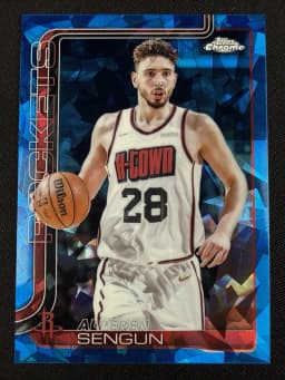 Alperen Sengun #SS-AS 2025-26 Topps Chrome Basketball Signature Style