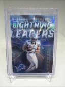 Amon-Ra St. Brown #LL-15 2025 Topps Chrome Football Lightning Leaders