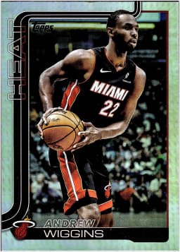 Andrew Wiggins #77 2025-26 Topps