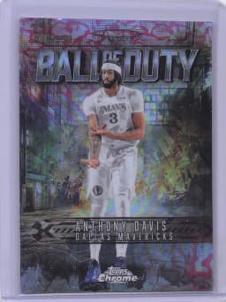 Anthony Davis #BD-2 2025-26 Topps Chrome Basketball Ball Of Duty