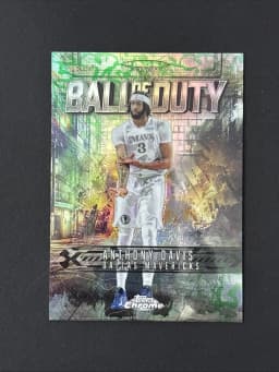 Anthony Davis #BD-2 2025-26 Topps Chrome Basketball Ball Of Duty