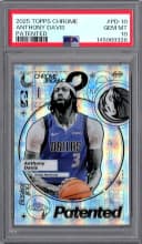 Anthony Davis #PD-10 2025-26 Topps Chrome Basketball Patented