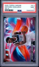 Anthony Edwards #H-2 2025-26 Topps Chrome Basketball Helix
