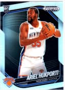 Ariel Hukporti #244 Rookie 2024-25 Panini Prizm Black Silver