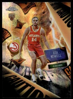 Asa Newell #AD-14 Rookie Card 2025-26 Topps Chrome Basketball Advisory