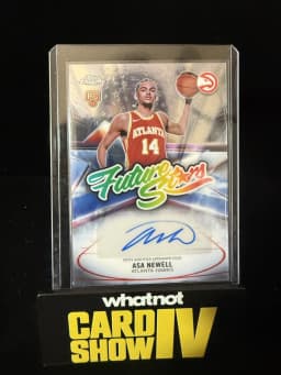 Asa Newell #FS-AN Rookie Card 2025-26 Topps Chrome Basketball Future Stars Autographs