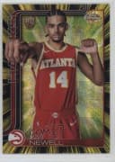 Asa Newell #RR-10 Rookie Card 2025-26 Topps Chrome Basketball Radiating Rookies