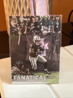 Ashton Jeanty #FF-1 Rookie Card 2025 Topps Chrome Football Fanatical