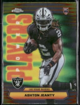 Ashton Jeanty #PP-14 Rookie Card 2025 Topps Chrome Football Power Players