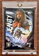Ashton Jeanty #UV-3 Rookie Card 2025 Topps Chrome Football Ultra Violet