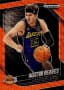 Austin Reaves 2024-25 Panini Prizm Black #21 Orange Wave