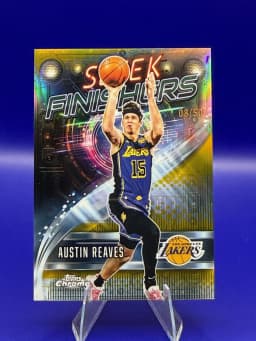 Austin Reaves #SF-8 2025-26 Topps Chrome Basketball Sleek Finishers