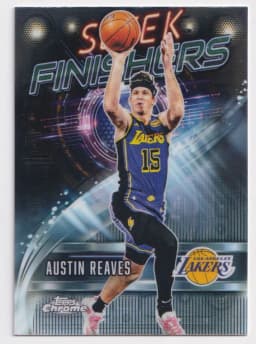 Austin Reaves #SF-8 2025-26 Topps Chrome Basketball Sleek Finishers