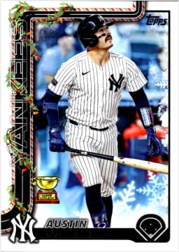 Austin Wells #H56 2025 Topps Holiday