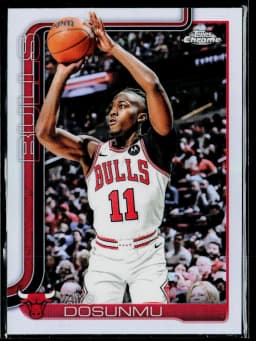 Ayo Dosunmu #95 2025-26 Topps Chrome Basketball