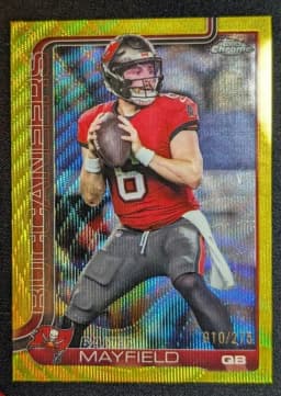 Baker Mayfield #LL-3 2025 Topps Chrome Football Lightning Leaders