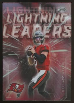 Baker Mayfield #LL-3 2025 Topps Chrome Football Lightning Leaders