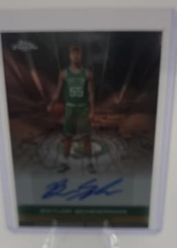 Baylor Scheierman #TAU-BSC 2025-26 Topps Chrome Basketball Topps Autograph Issue