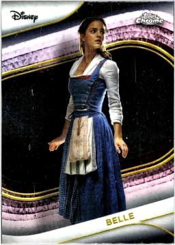 Belle #129 2025 Topps Chrome Disney