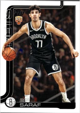 Ben Saraf #226 Rookie Card 2025-26 Topps
